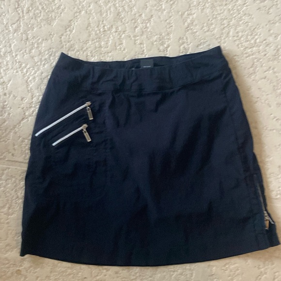 Jamie Sadock Black Golf Sports Skort - Picture 1 of 8